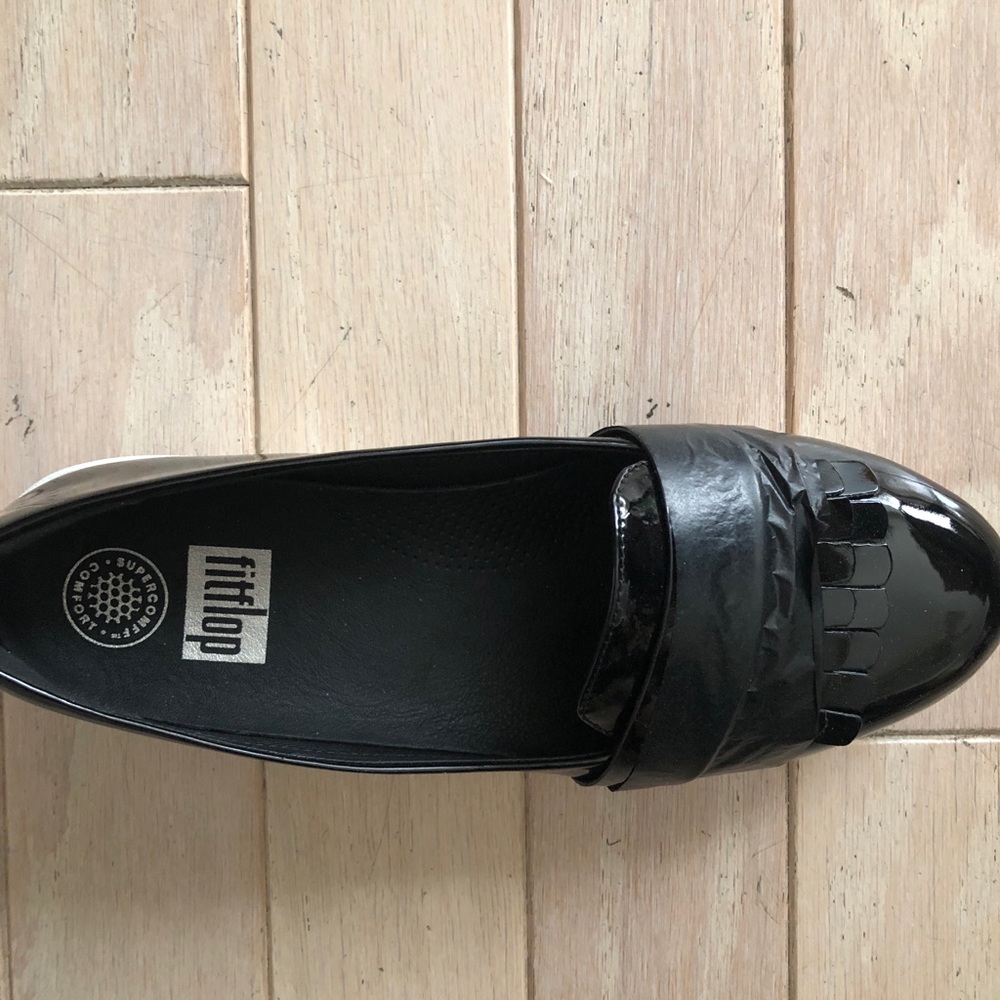 Fitflop loafers black